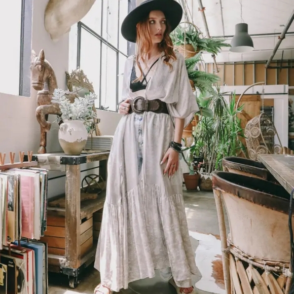 Paisley boho Kimono - Picture 5 of 7